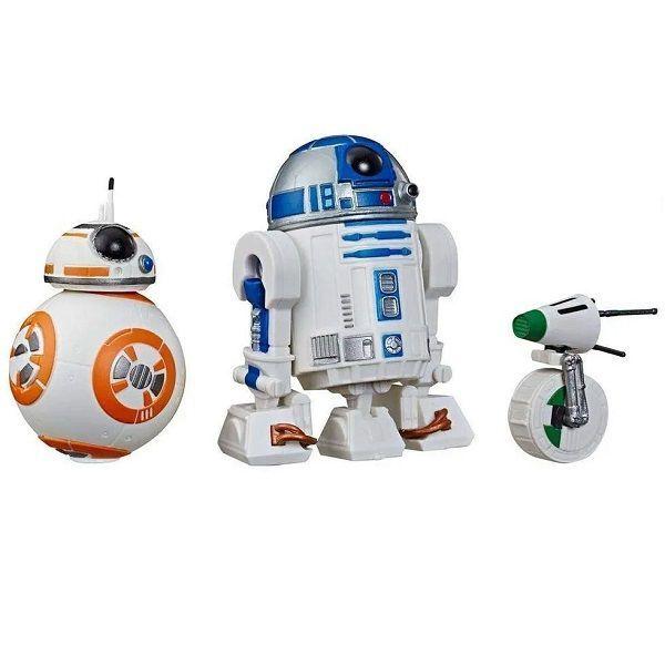 Boneco R2D2 e BB-8 e D-0 - Star Wars Disney - Hasbro